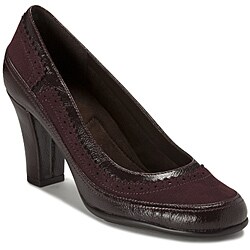 A2 by Aerosoles Women's 'Social Role' Dark Red Dress Shoes