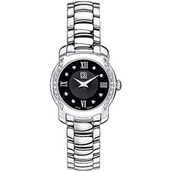 ESQ by Movado Women's Verona Black Diamond Accent Watch 
