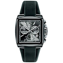 ESQ by Movado Men's Swiss Chronograph Black Bracer Watch