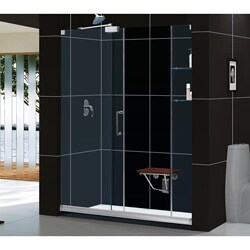 DreamLine MIRAGE Frameless Sliding Shower Door (56-60 x 72)