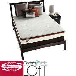 Simmons ComforPedic Loft Port Henry Plush California King-size Mattress Set