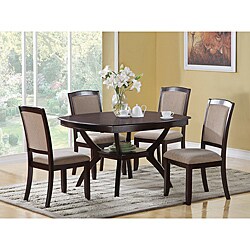 Cappuccino Ash 48 x 48 Veneer Dining Table 