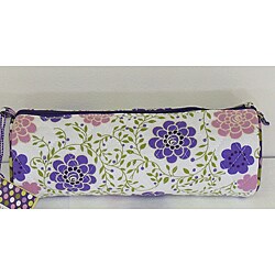 Laura Ashley Floral Cosmetic Roll/ Jewelry Case