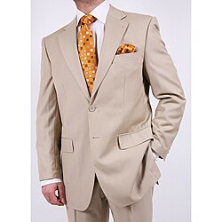 Ferrecci's Men's Tan 2-piece Suit