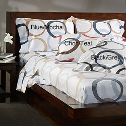 Infinity 100 Cotton Sateen 300 Thread Count King/ California King Sheet Set
