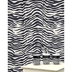  'Zebra Black' Ceramic 16-piece Bath Accessory Set