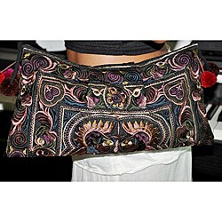 Cotton Leyla 'Mocha' Purse