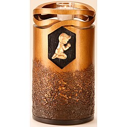 Star Legacy's Infinity Bronze Finish Large Urn with Child/ Infant Medallion