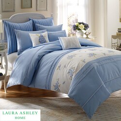 Laura Ashley Emma 3-piece Full/Queen-size Duvet Cover Set