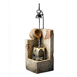 Luci Di Relax Tabletop Mini Pot Water Fountain