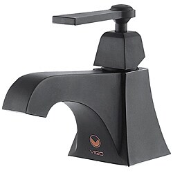 Vigo Plutus Oil Rubbed Bronze Single Handle Bathroom Faucet