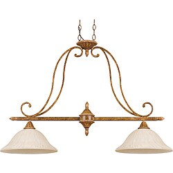 Luminance 2-Light Island Pendant Fixture