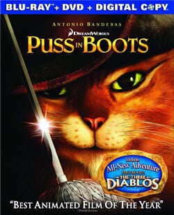 Puss in Boots  (Blu-ray / DVD / Digital Copy)