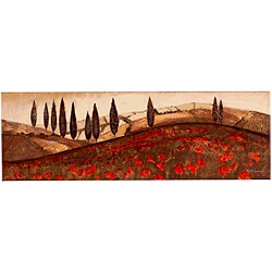 Fabrice de Villeneuve 'Hills of Tuscany' Canvas Art