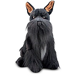 Melissa & Doug Plush Miniature Schnauzer Stuffed Animal
