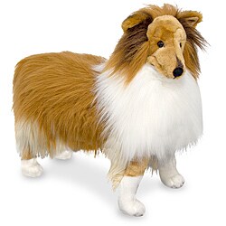 Melissa & Doug Plush Shetland Sheepdog Stuffed Animal