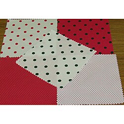 Fabric Cuts Charms Polka-Dotted Cotton Crafting Squares
