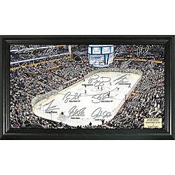 Highland Mint Nashville Predators Team Signature Rink Framed Photo