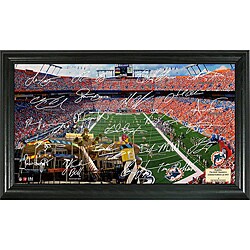 Highland Mint Miami Dolphins Signature Gridiron Collection Framed Photo