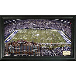 Highland Mint Indianapolis Colts Signature Gridiron Collection Framed Photo