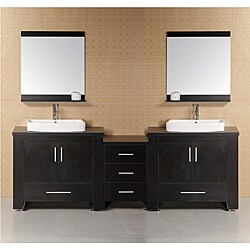 Washington Modular Double-Sink Bathroom Vanity Set