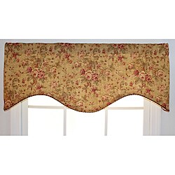 RLF Home 'Ballad Bouquet Tea Stain' Cornice Valance