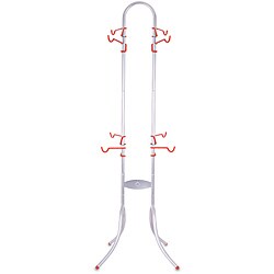 Botticelli Free-standing 4-capacity Bike Rack