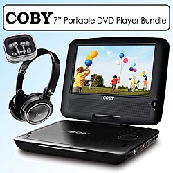Coby Portable SD/ USB/ DVD Player (7-inch)