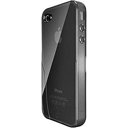 iSkin iPhone 4/4S Black Solo Case