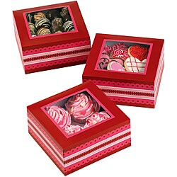 Wilton Valentine Cupcake Boxes (Pack of 3)