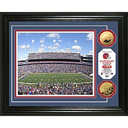 Highland Mint Buffalo Bills Ralph Wilson Stadium 24k Gold Coin Photo Mint