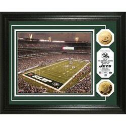 New York Jets Jets Stadium 24k Gold Coin Photo Mint