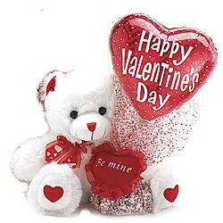 'For You!' Valentine's Day Bear and Candy