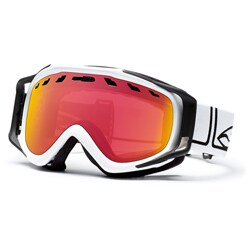 Smith Adult Stance White/ Red Sensor Mirror Lens Goggles