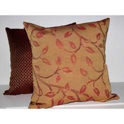 RLF Home Red Leaf Decorative Pillows (Set of 2)