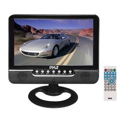 Pyle 9'' Battery Powered TFT/LCD Monitor with MP3/MP4/USB/SD/MMC Card Player