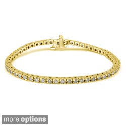 New! 14k Gold 1 3/4ct TDW Diamond Tennis Bracelet (I-J, I2)