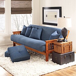 Sure Fit Cotton Denim Futon Cover