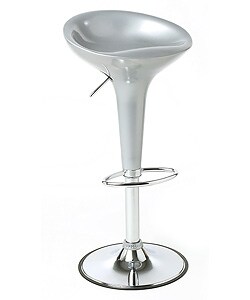 Metropolitan Silver Barstool