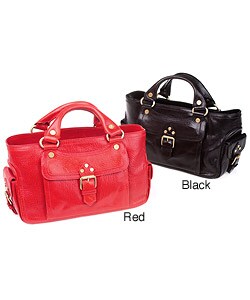 Celine Distressed Leather Handbag