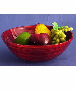 Red Lacquerware Bowl (Vietnam)