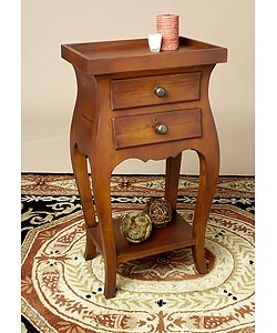 Mavis Side Table with 2 Drawers (Indonesia)