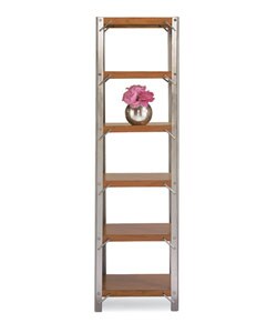 Starboard Cherry 6-shelf Bookcase
