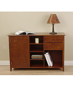 Walnut Sofa Storage Table