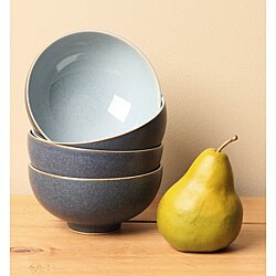 Denby Blue Jetty 5-inch Rice Bowls (Set of 4)
