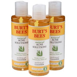 Burt's Bees Acne Purifying Gel Cleanser (Pack of 3)