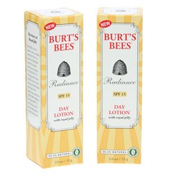 Burt's Bees SPF 15 Radiance Day Lotion (Pack of 2)