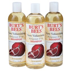 Burt's Bees Pomegranate and Soy Shampoo (Pack of 3)