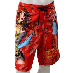 Ed Hardy Men's 'Girls All Over' Boardshorts