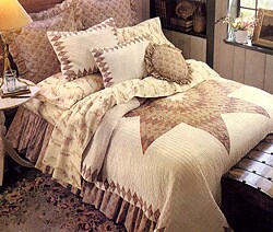 Cottage Star Quilt Set (Full)